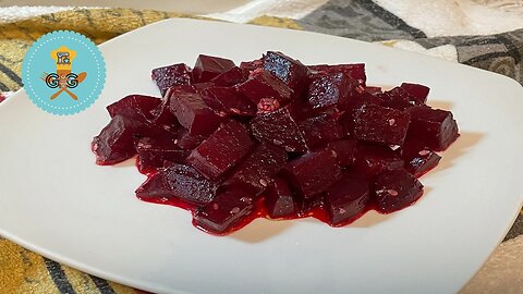 Glazed Beetroot With Honey And Butter / Παντζάρια Γλασέ