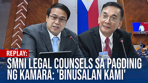 Legal counsels’ ng SMNI, mistulang binusalan sa pagdinig ng Kamara para sa prangkisa ng network