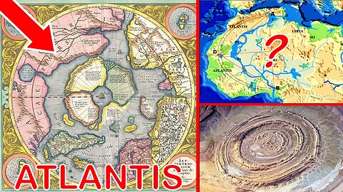 Lost Roman Map has ATLANTIS at Eye of Sahara Africa! (Richat Structure)