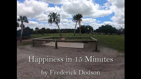 Happiness in 15 Minutes