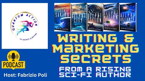 Rising Sci fi Author Shares his Writing & Marketing Secrets