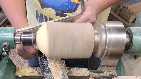 A Simple Woodturning Practice Project - Elm