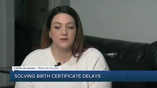 Solving birth certificate delays