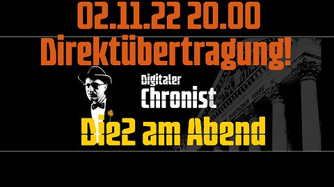 02.11.22 20.00 Direktübertragung! Die2 am Abend