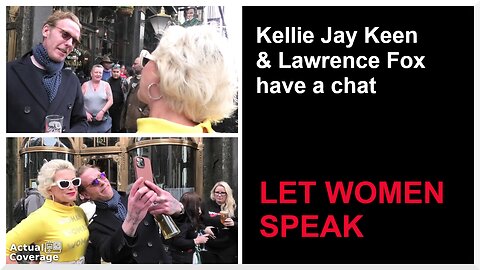 Kelle Jay Keen & Lawrence Fox have a chat about the gender debate