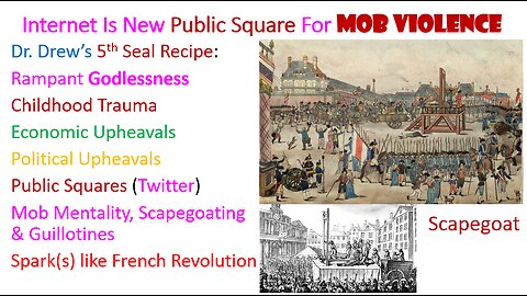 Mob Mentality, Scapegoating, Guillotines = 5th Seal Martyrs