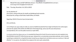 COVID-19 Vaccine Injury Compensation and SA Health, intro to the Locals community