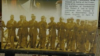 Civil War reenactors share history of Wisconsin Black soldiers at Juneteenth celebration