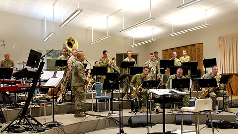 America's First Corps and The Australian Army Band Practice