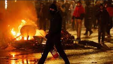 Chaos ensues as Moroccans violently celebrate their World Cup win