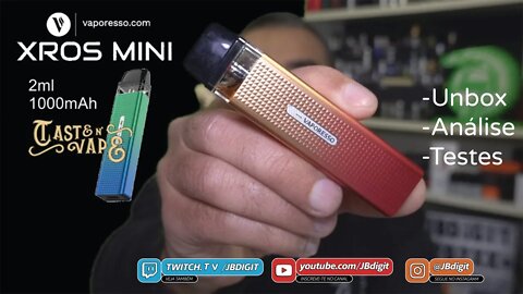 [PT] Vaporesso XROS Mini Pod - 2ml - 1000mAh - 1,2 ohm - compatibilidades são sempre bem vindas