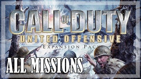 Call Of Duty United Offensive 2004 Full Gameplay Walkthrough & Ending All Missions