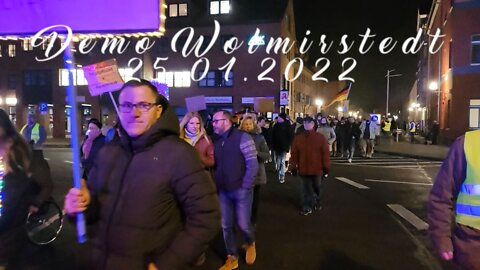 Spaziergang Wolmirstedt | Demo Wolmirstedt 25.01.2022