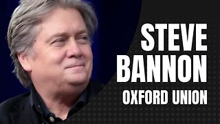 Steve Bannon | Full Address and Q&A | Oxford Union - 2018