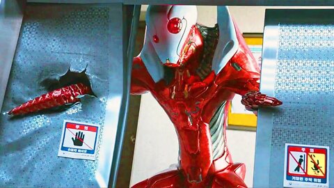 Iron Man Like Robot Elevator Fight Scene | ALIENOID (2022) Movie CLIP 4K
