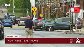 Three injured in shooting in Northeast Baltimore