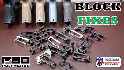 Polymer 80 Locking Block Fixes