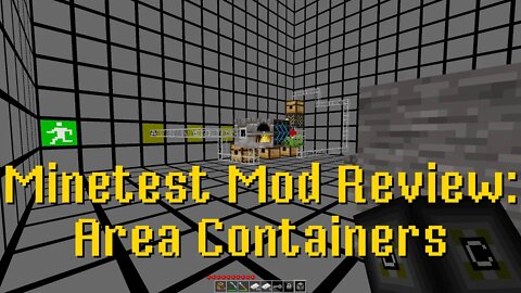 Minetest Mod Review: Area Containers