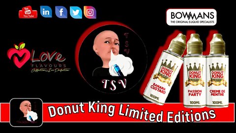 Donut King Limited Edition's E Liquid