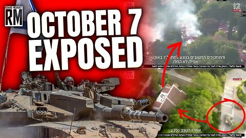 October 7 New Footage Shows Israeli Tanks Firing on Israelis