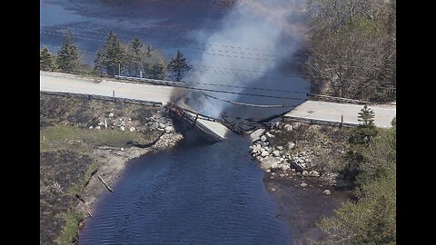 Are Direct Energy Weapons being used in the Canadian Wildfires? Bridges collapsing.