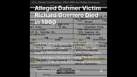 4 Shocking Facts About Jeffrey Dahmer