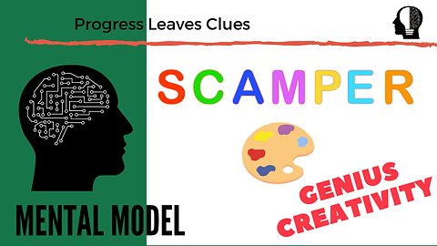 Be a Creative Genius! - A simple method called SCAMPER takes brainstorming to the next level