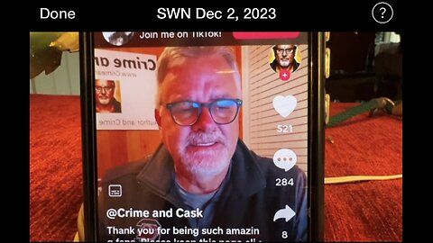 SWN 2Dec23- Jim Cask & an update on Eric Bland and the Grifters