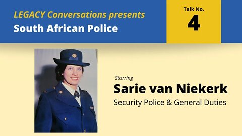 Legacy Conversations – SAP Force – Sarie van Niekerk – Episode 4