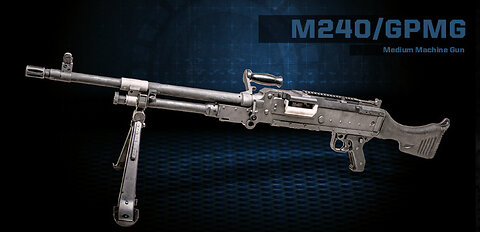 US Ordnance 7.62mm NATO M240B Machine Gun (GPMG) - FirearmsGuide.com at the Shot Show