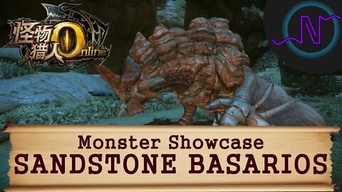 Sandstone Basarios - Monster Showcase - Monster Hunter Online