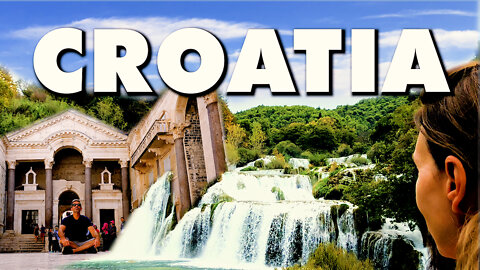 Krka Waterfalls & Diocletian's Palace. Split Croatia