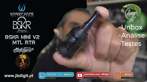 [PT] Vandyvape Berserker V2 Mini RTA 22mm BSKR