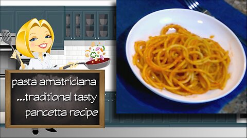 Pasta Amatriciana | Traditional Pancetta Pasta Recipe | Pasta all’Amatriciana