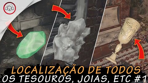 Resident Evil Village, Localização de todos os tesouros, joias, etc do jogo | Super Dica PT-BR #1