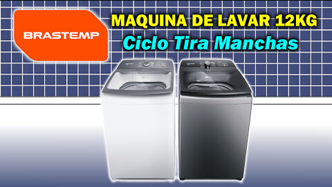 Maquina de Lavar Brastemp 12Kg BWK12AB Ciclo Tira Machas é Boa?