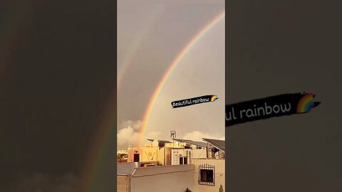 Beautiful rainbow in Malta ❣️🤩
