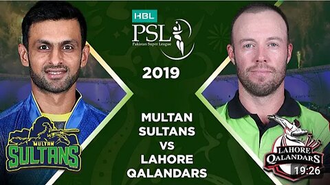 Highlights match multan sultans vs lahore qalandars 2019