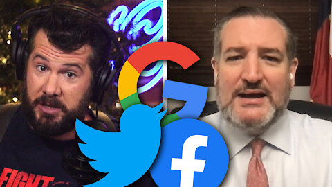 Crowder Levels With Cruz: What Are We Doing About Big Tech?