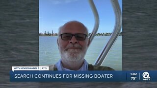 Coast Guard still searching for missing Vero Beach boater