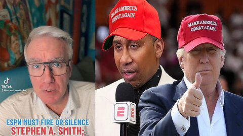 Keith Olbermann PANICS! DEMANDS ESPN FIRE Stephen A Smith over his Trump comments!