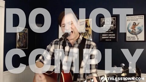 "Do Not Comply" - Live acoustic