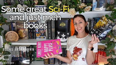 May Wrapup 🐼 More Sci-Fi Books Please 📚