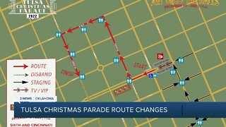 Tulsa Christmas Parade route changes