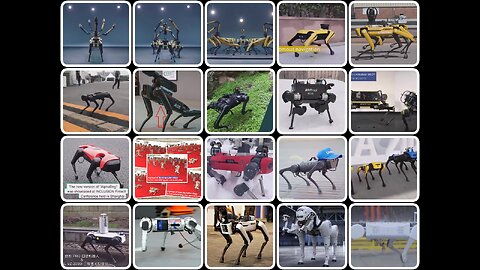 Robodog - Collection of Different Types (Industry, Non-Military, Pets)