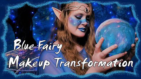Celestial Blue Fairy Makeup Tutorial/Transformation | Jordan Elyse