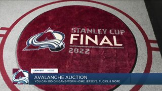 Avs auctioning items from Stanley Cup Finals