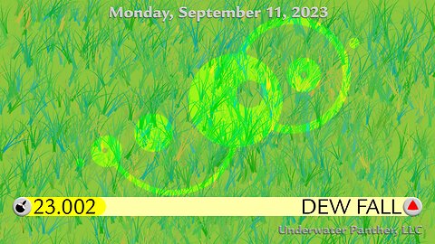 LOG Entry 23.002 Dew Fall
