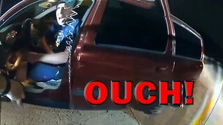 Cop's Taser Distorts Bad Guy During Traffic Stop On Video - LEO Round Table S08E97rr (S09E85)