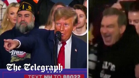 "Get Him Out!" - Donald Trump Removes A Violent Heckler During Speech!